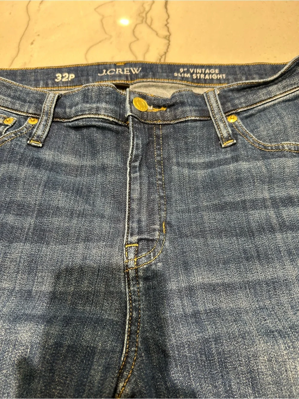 J.Crew Dark Blue Slim Straight Jeans